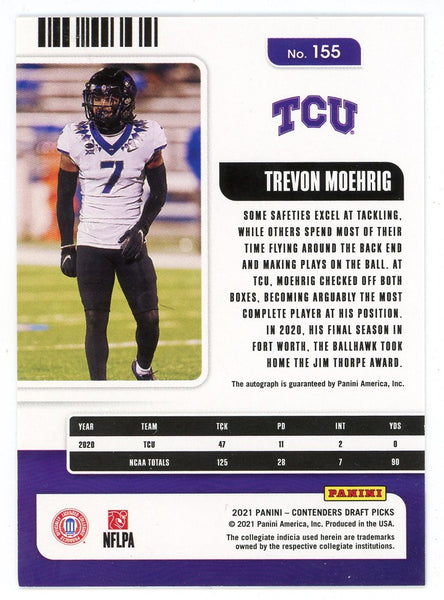 Draft Pick: S Tre'von Moehrig