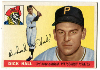 Dick Hall 1955 Topps #126 Card