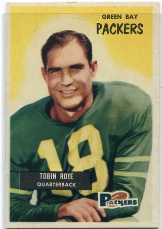 Tobin Rote 1955 Bowman Card #74