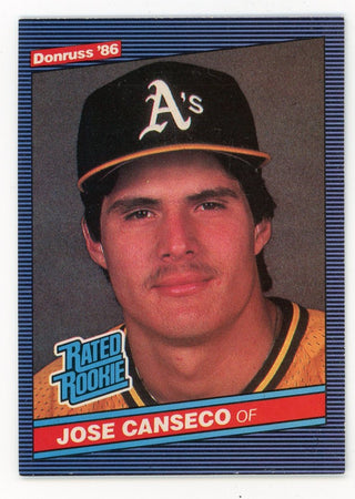 Jose Canseco 1985 Leaf-Donruss Rookie #39 Card