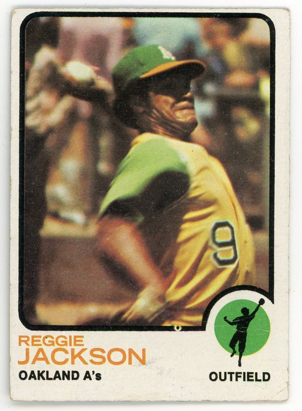 Reggie Jackson Topps #255 Card