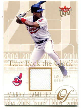 Manny Ramirez 2004 Fleer Ultra #TBCMR Game-Worn Jersey Card /399