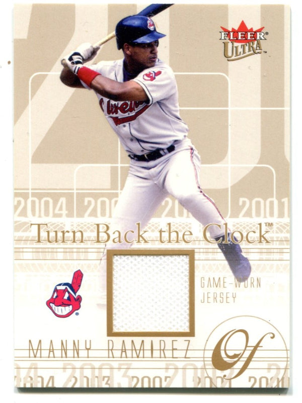 Manny Ramirez 2004 Fleer Ultra #TBCMR Game-Worn Jersey Card /399