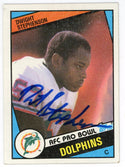 Dwight Stephenson Autographed 1984 Topps Card