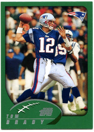 Tom Brady Topps 2002