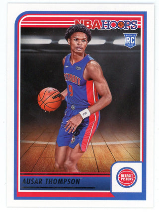Ausar Thompson 2023-24 Panini Hoops Rookie Card #255