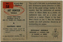 Art Hunter 1954 Bowman Card #58
