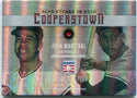 Juan Marichal/Orlando Cepeda 2015 Panini Cooperstown Etched In Gem Ruby Card #25 7/15