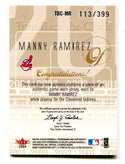 Manny Ramirez 2004 Fleer Ultra #TBCMR Game-Worn Jersey Card /399