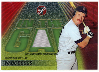 Wade Boggs 2002 Topps In the Gap Patch Relic #IG-WB