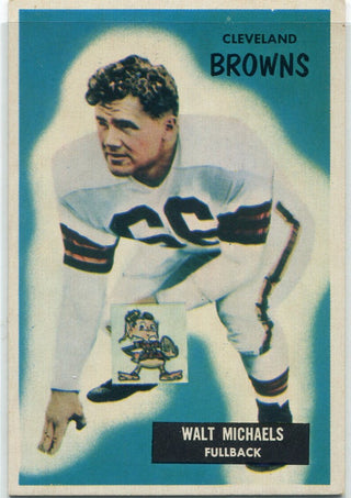 Walt Michaels 1955 Bowman Card #146