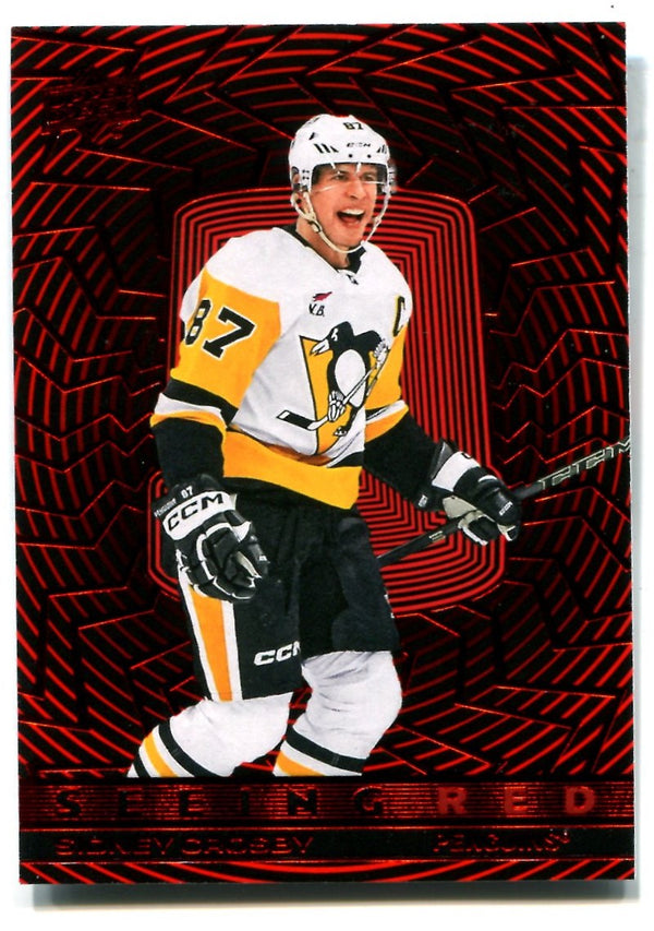 Sidney Crosby 2023-24 Upper Deck Seeing Red Card #SR63