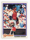 Thurman Munson 1978 Topps #60 Card