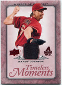 Randy Johnson 2008 Upper Deck Piece Of History Timeless Moments Jersey Card #TM-1