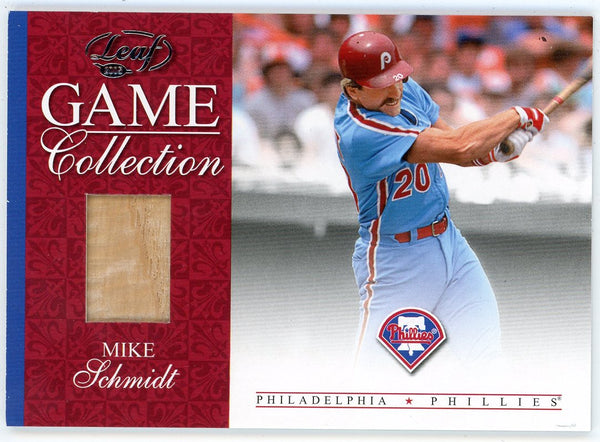 Mike Schmidt 2005 Leaf Game Collection Bat Relic #LGC-11
