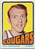 Billy Cunningham 1972 - 1973 Topps Card #215