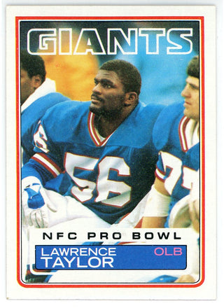 Lawrence Taylor 1983 Topps Card #133