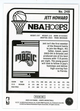 Jett Howard 2023-24 Panini Hoops #248