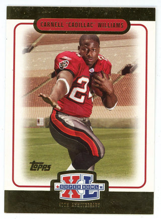 Carnell Cadillac Williams 2006 Topps XL Super Bowl Card