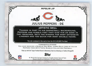 Julius Peppers 2013 Topps Pro Bowl Patch Relic #MPBJR-JP