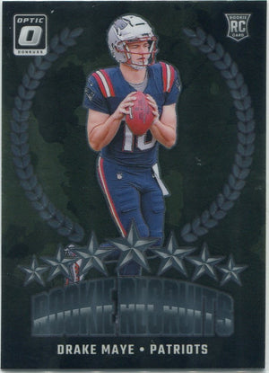 Drake Maye 2024 Panini Donruss Optic Rookie Recruits RC #5