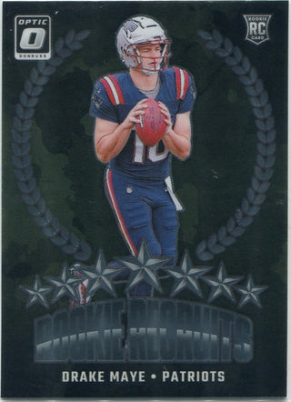 Drake Maye 2024 Panini Donruss Optic Rookie Recruits RC #5
