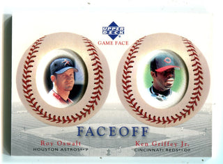 Roy Oswalt/Ken Griffey Jr 2003 Upper Deck Faceoff #172 Card