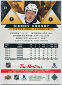 Sidney Crosby 2018 - 2019 Upper Deck Tim Hortons Card #87