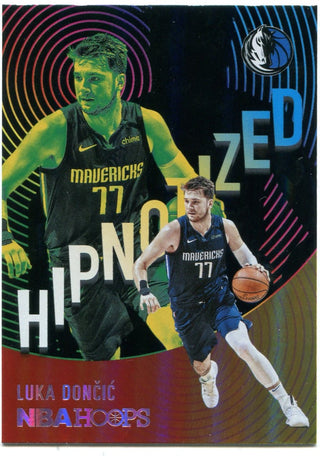 Luka Doncic Panini NBA Hoops Hipnotized 2021