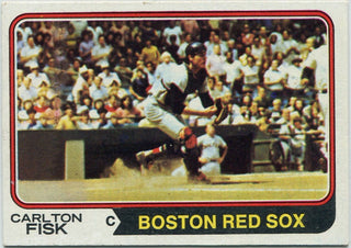 Carlton Fisk 1974 Topps Card #105