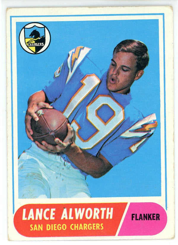 Lance Alworth 1968 Topps Card #193