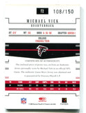 Michael Vick 2005 Donruss Playoff Gridiron Gear Jersey Card #72 /150