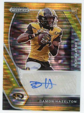 Damon Hazelton Autographed 2021 Panini Prizm Draft Picks #DPA-DHA