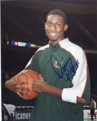 Darius Rice Autographed 8x10 Basketball Photo
