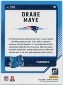 Drake Maye 2024 Panini Donruss Rated Rookie RC #379