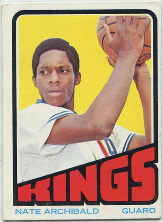 Nate Archibald 1972 - 1973 Topps Card #115