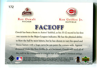 Roy Oswalt/Ken Griffey Jr 2003 Upper Deck Faceoff #172 Card