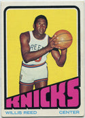 Willis Reed 1972 - 1973 Topps Card #129