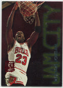 Michael Jordan 1995 - 1996 Fleer Ultra Jam City Hot Packs Card