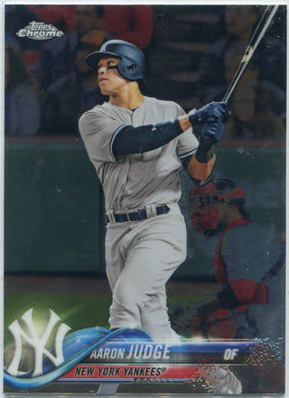 Aaron Judge 2018 Topps Chrome Card #1