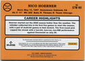 Nico Hoerner 2021 Panini Donruss Relic Red Stripes Parallel Card #87M-NH 56/99
