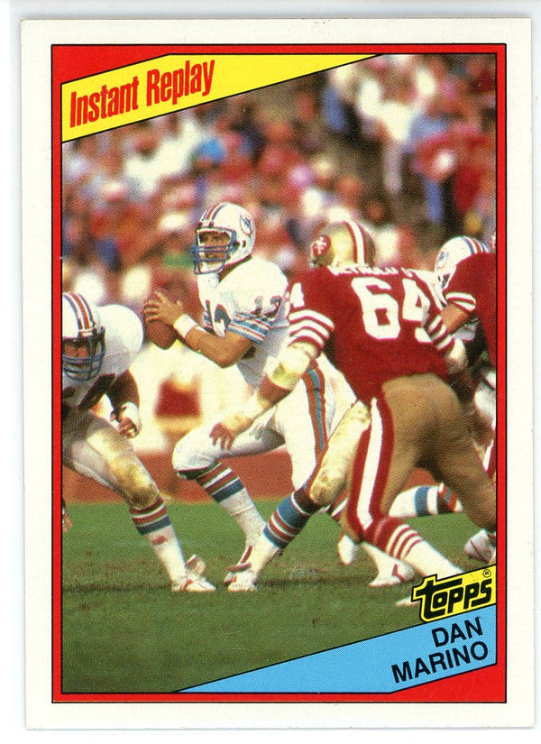 Dan Marino 1984 Topps Instant Replay Card #124