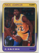 Magic Johnson 1988 - 1989 Fleer Card #67