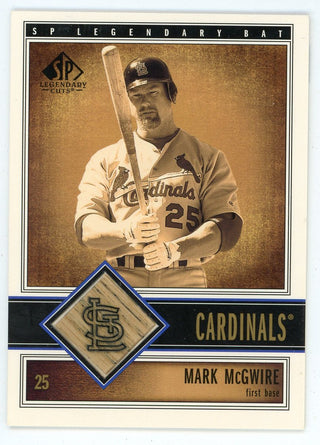 Mark McGwire 2002 Upper Deck Bat Relic #B-MMc
