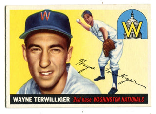 Wayne Terwilliger 1955 Topps #34 Card