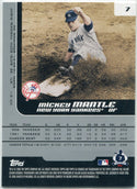 Mickey Mantle 2006 Topps Co-Signers Card #7