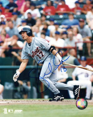 Shannon Stewart Autographed / Signed Hitting 8x10 Photo