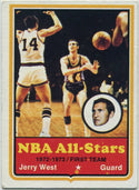 Jerry West 1973 - 1974 Topps Card #100