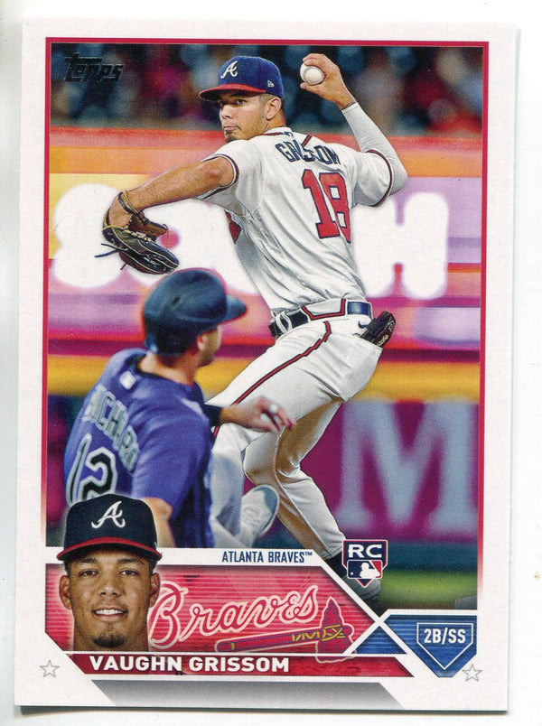 Vaughn Grissom 2023 Topps Series One Rookie Card #275