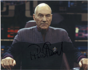 Patrick Stewart Autographed 8x10 Photo